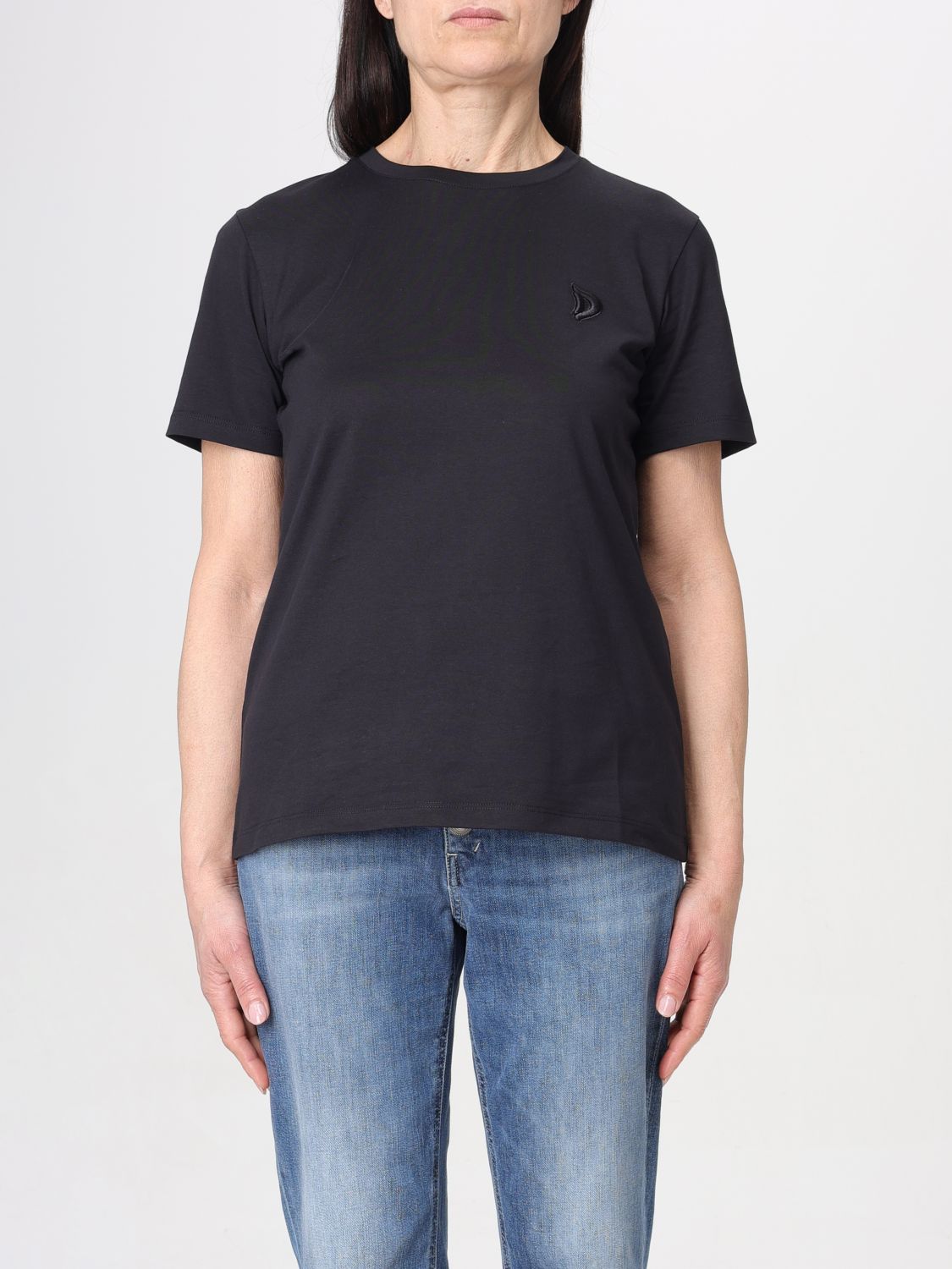 Dondup T-shirt  Woman Colour Black