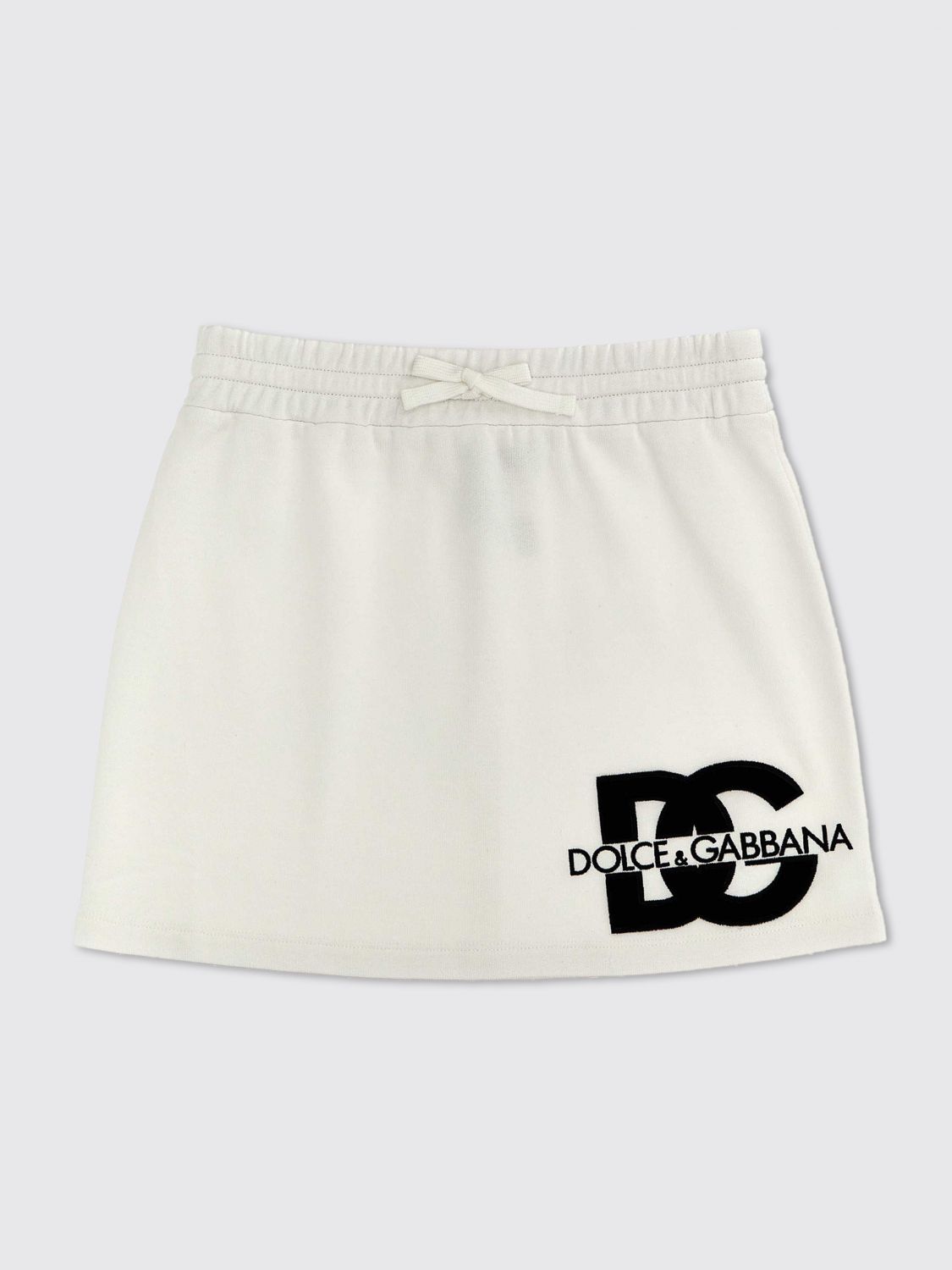 Shop Dolce & Gabbana Skirt  Kids Color White