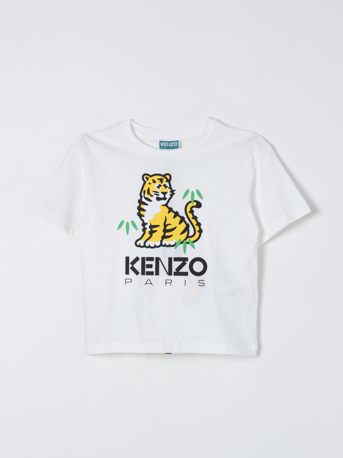 Shop Kenzo T-shirt  Kids Kids Color Ivory