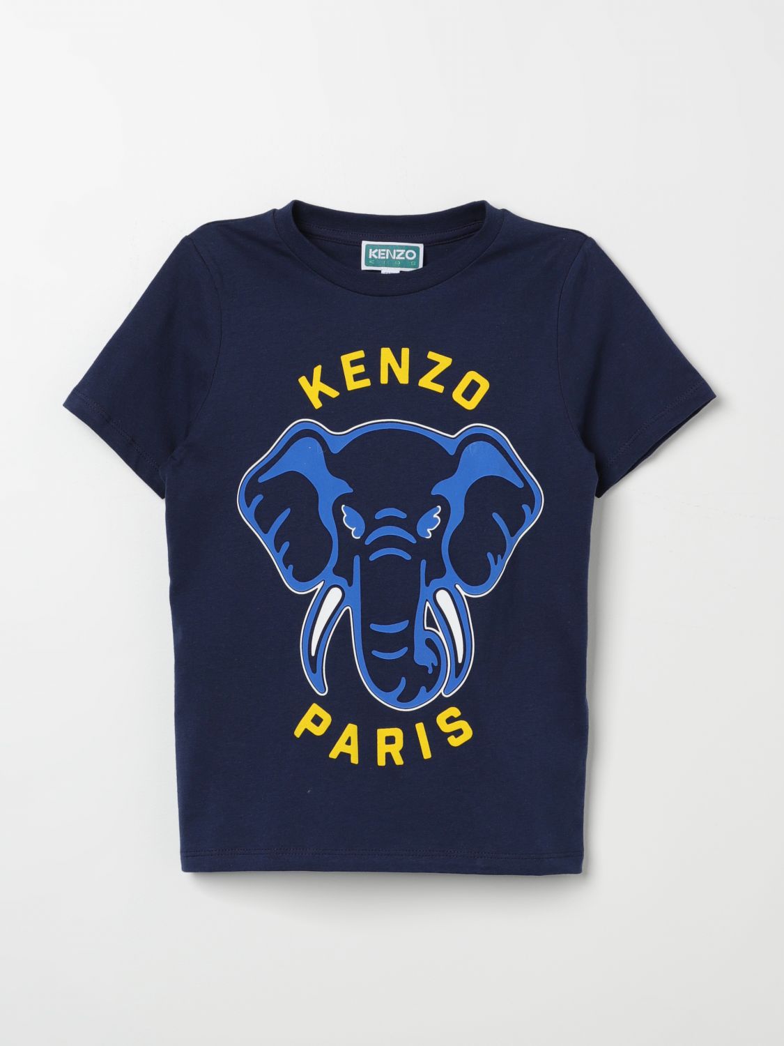 Shop Kenzo T-shirt  Kids Kids Color Blue