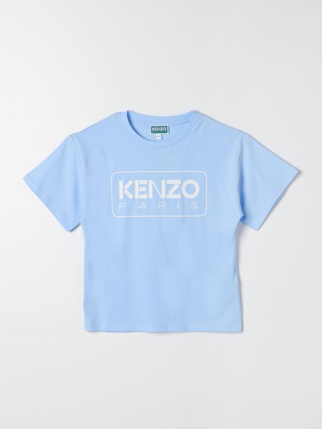 Shop Kenzo T-shirt  Kids Kids Color Sky