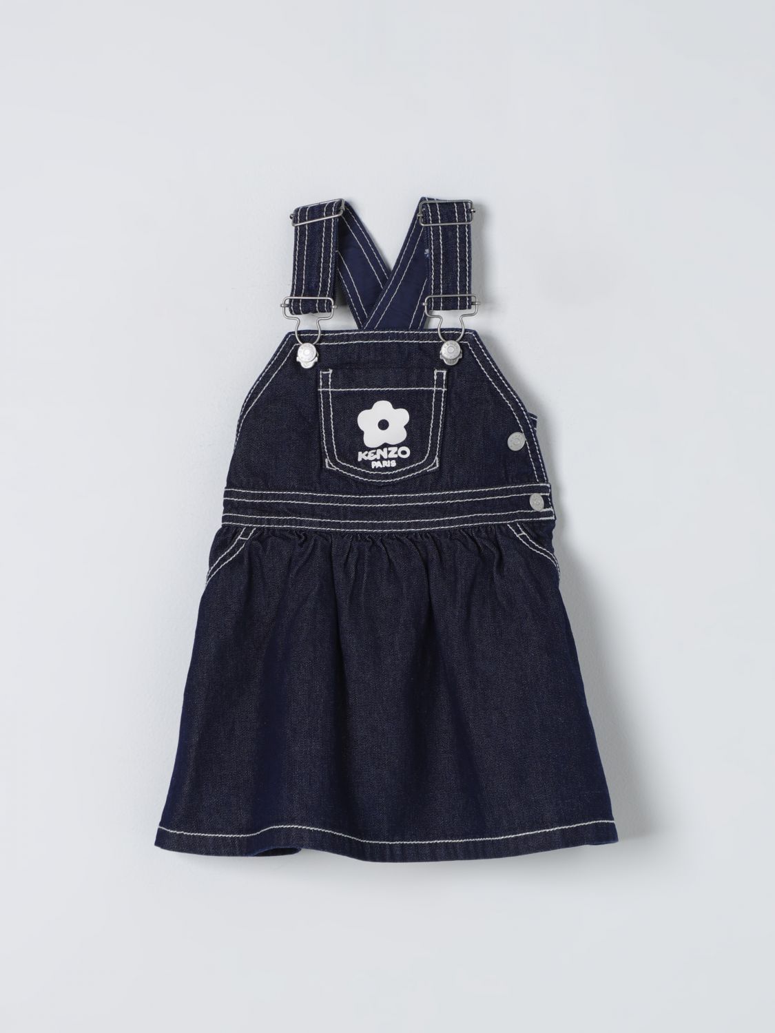 Shop Kenzo Dress  Kids Kids Color Blue