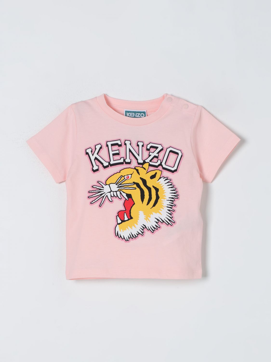 Shop Kenzo T-shirt  Kids Kids Color Pink
