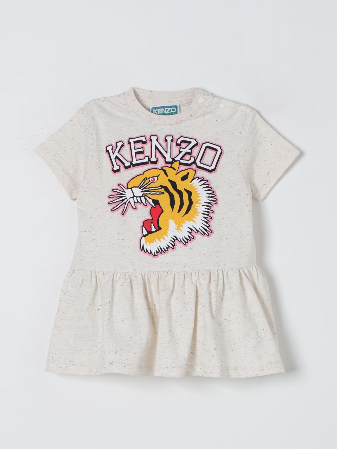 Shop Kenzo Romper  Kids Kids Color Ivory