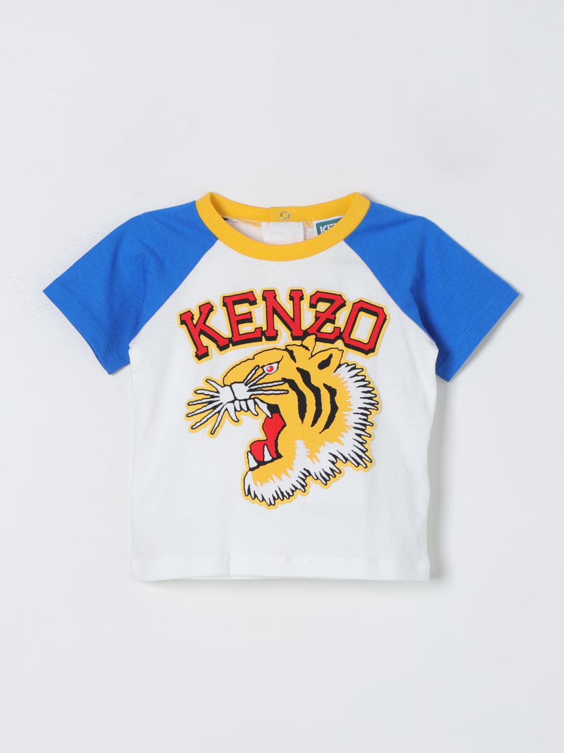 Shop Kenzo Romper  Kids Kids Color Ivory