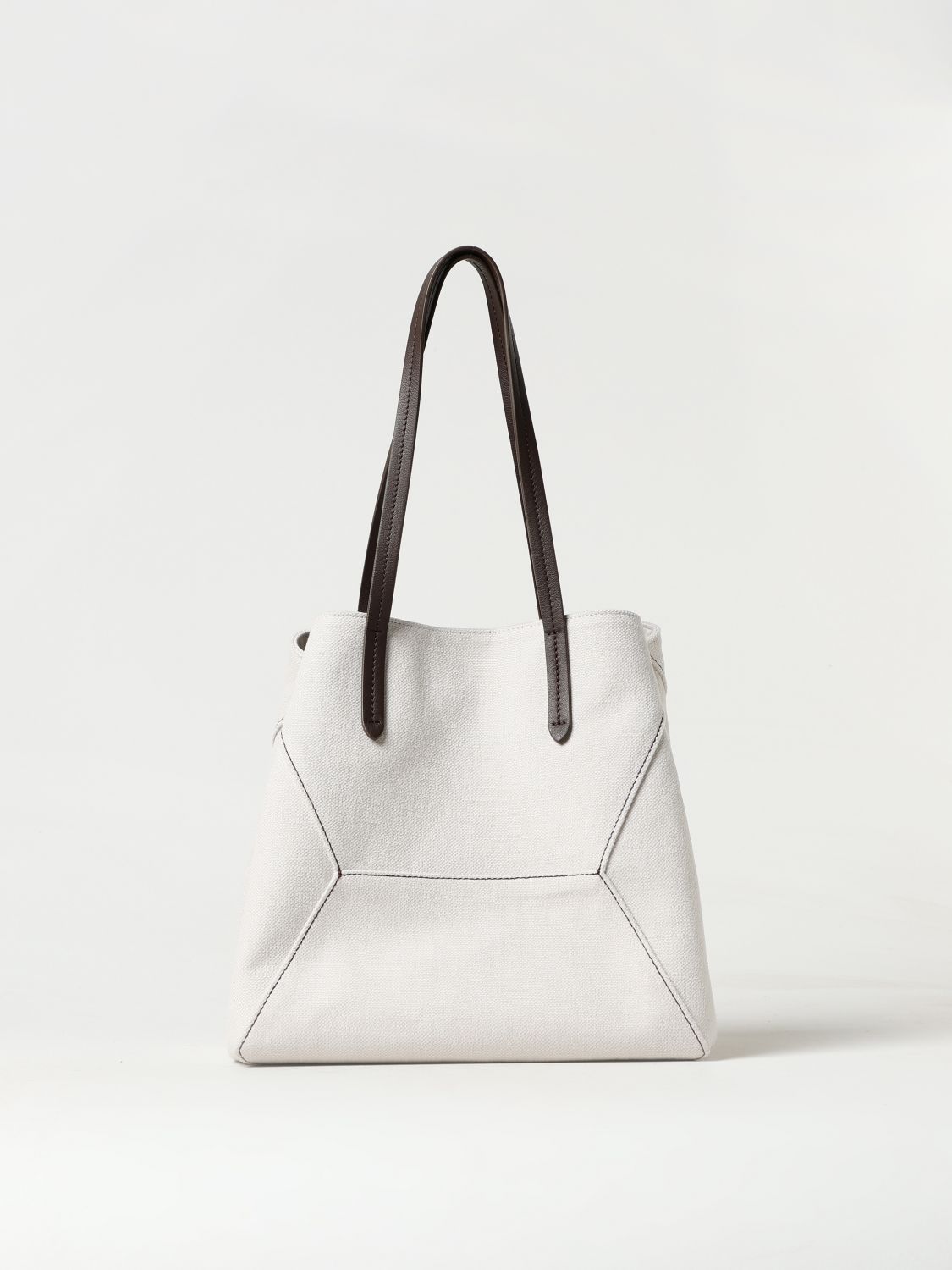 Brunello Cucinelli Tote Bags  Woman Color White