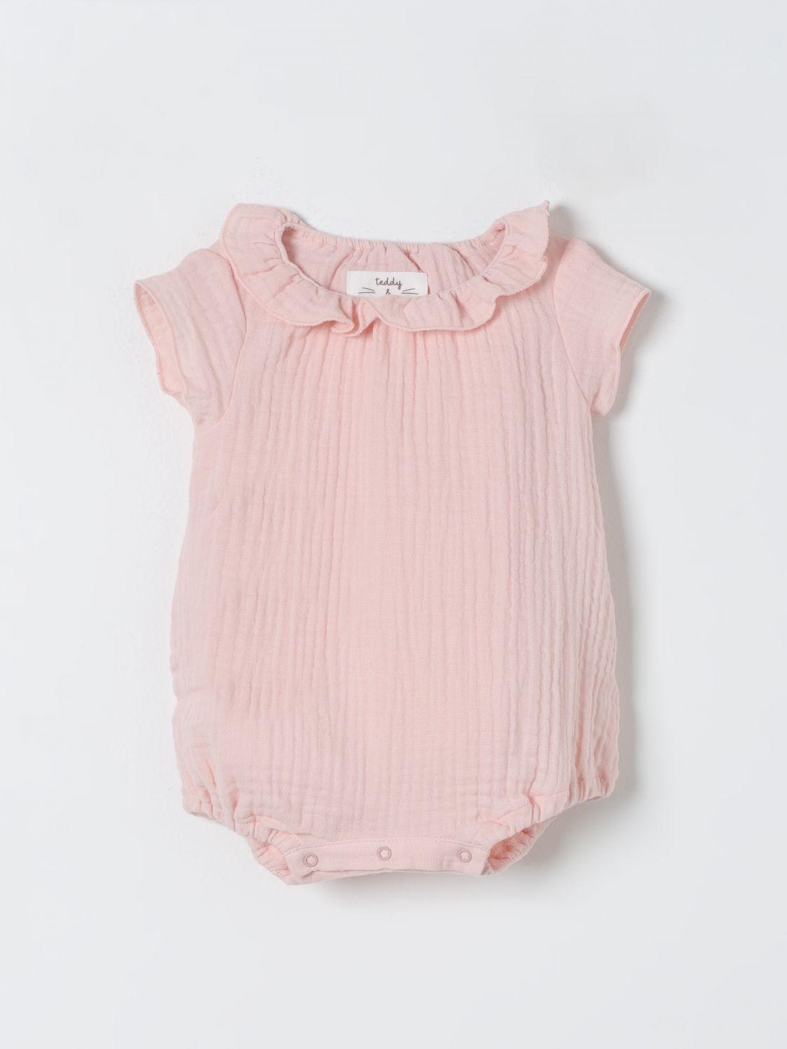 Shop Teddy & Minou Romper  Kids Color Pink