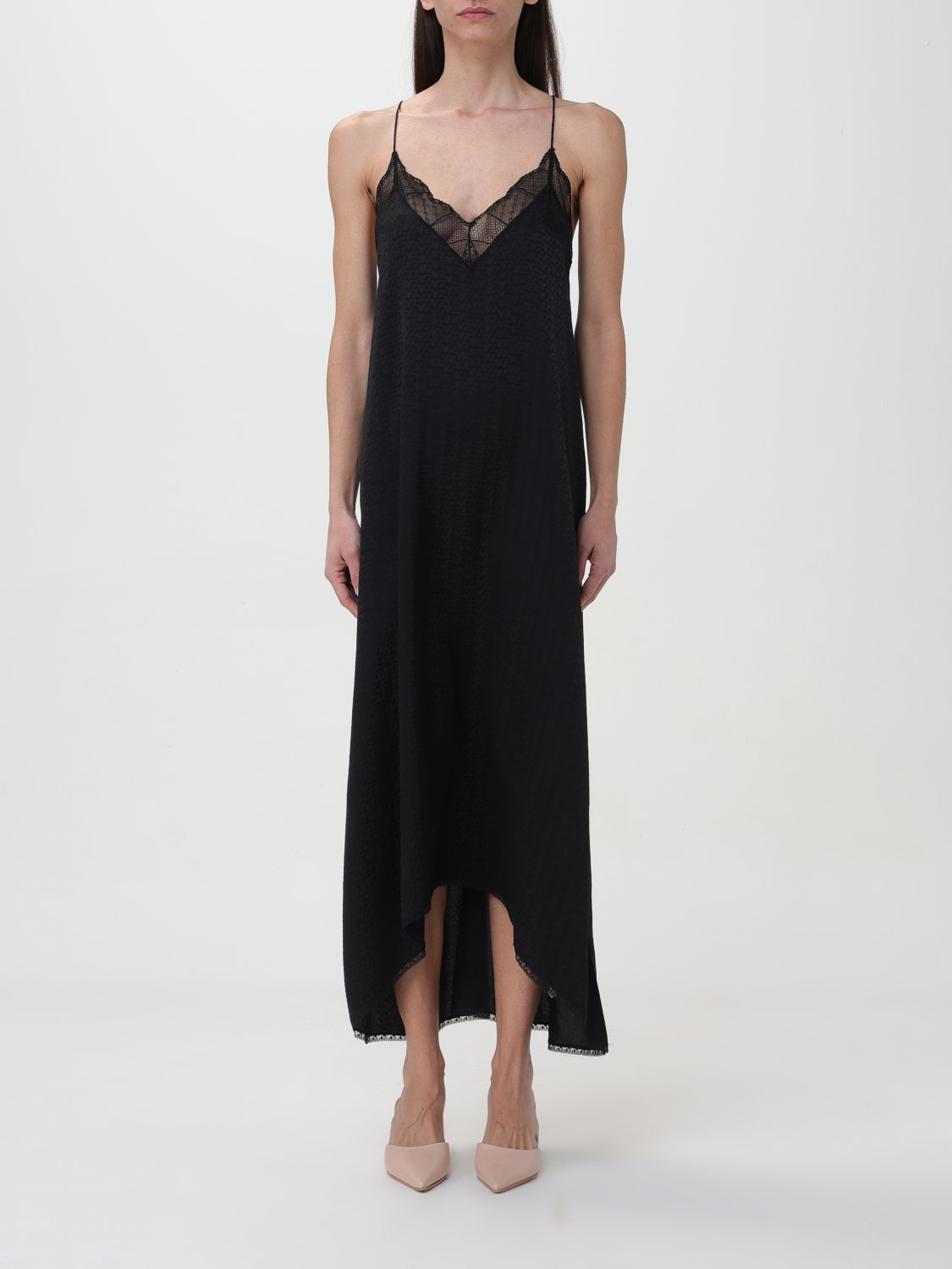 Shop Zadig & Voltaire Dress  Woman Color Black