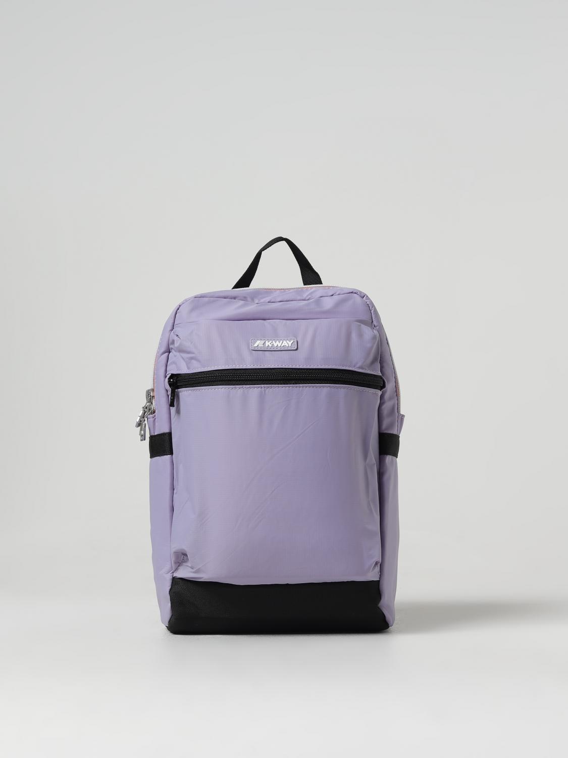 Backpack K-WAY Men colour Wisteria