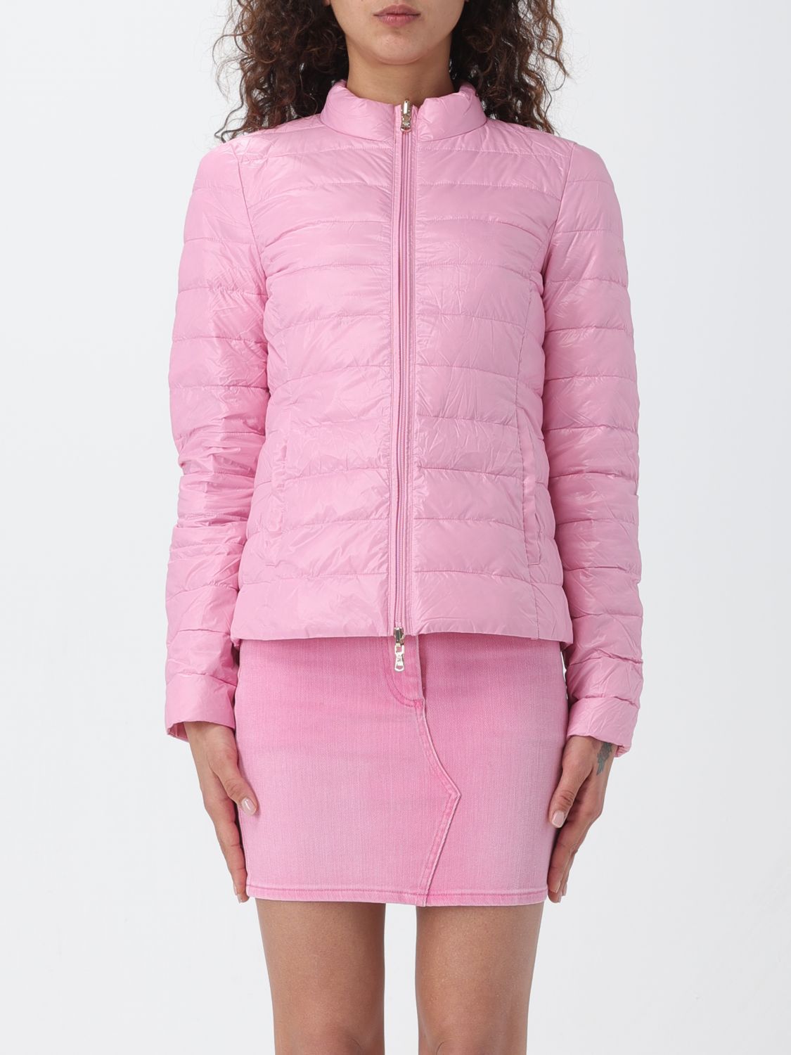Shop Patrizia Pepe Jacket  Woman Color Pink