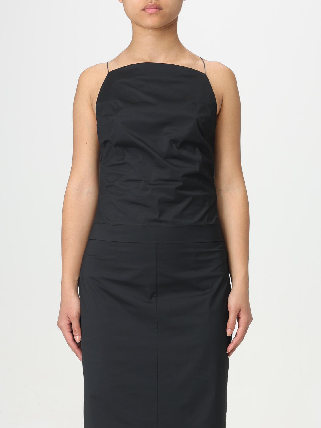 PHILOSOPHY DI LORENZO SERAFINI TOP PHILOSOPHY DI LORENZO SERAFINI WOMAN COLOR BLACK F27712002