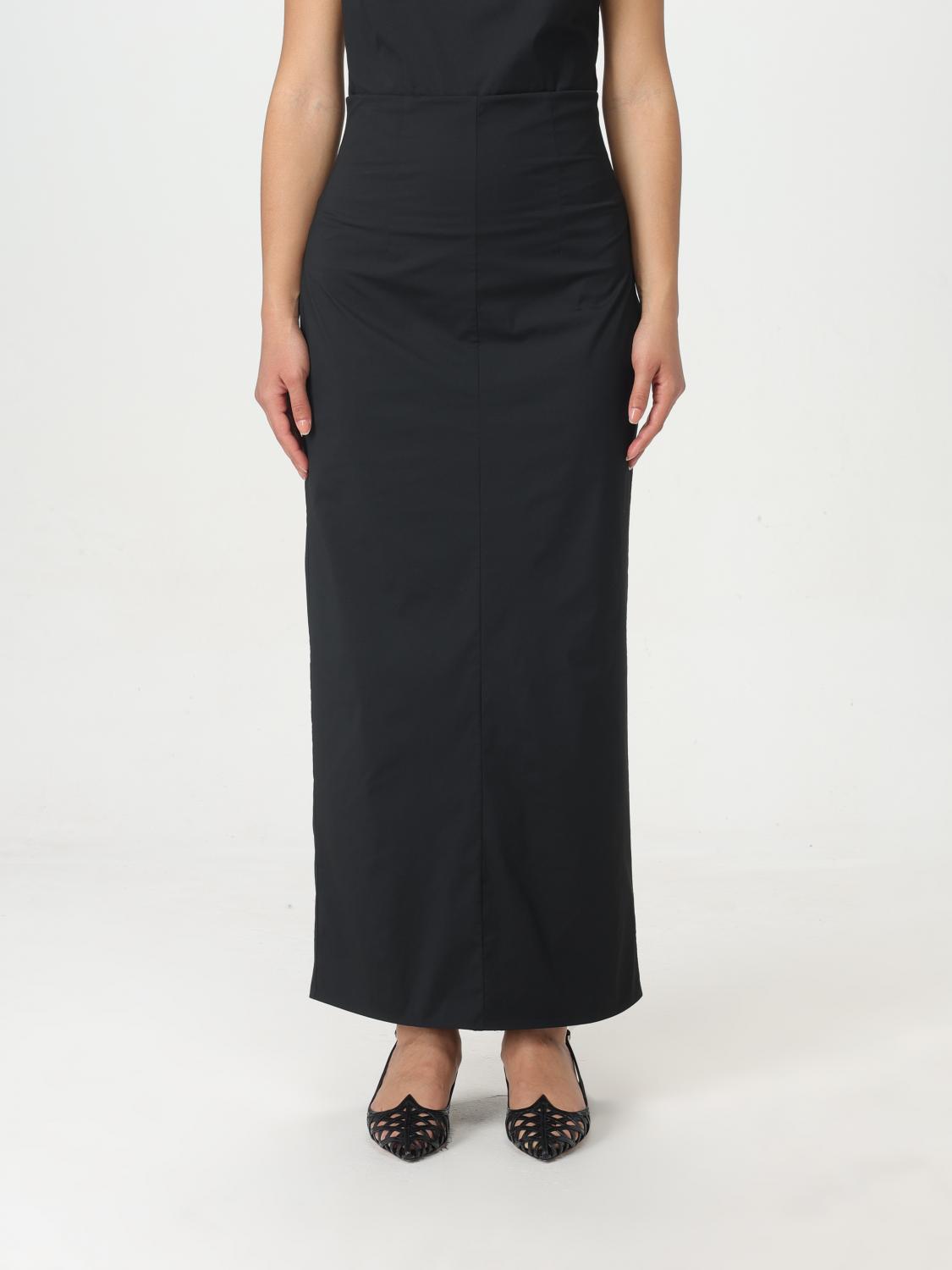 PHILOSOPHY DI LORENZO SERAFINI SKIRT PHILOSOPHY DI LORENZO SERAFINI WOMAN COLOR BLACK F27736002