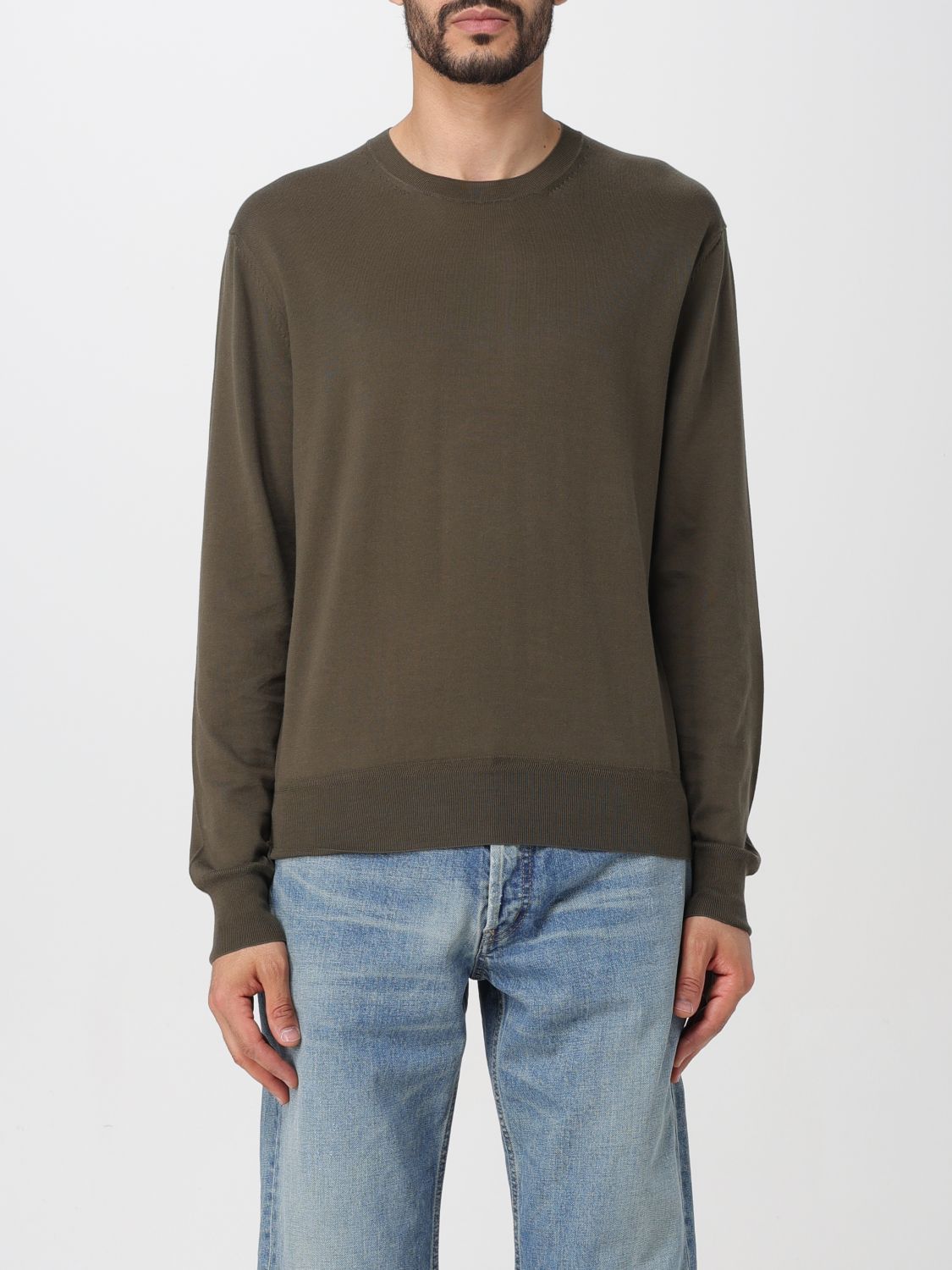 Shop Tom Ford Sweater  Men Color Olive
