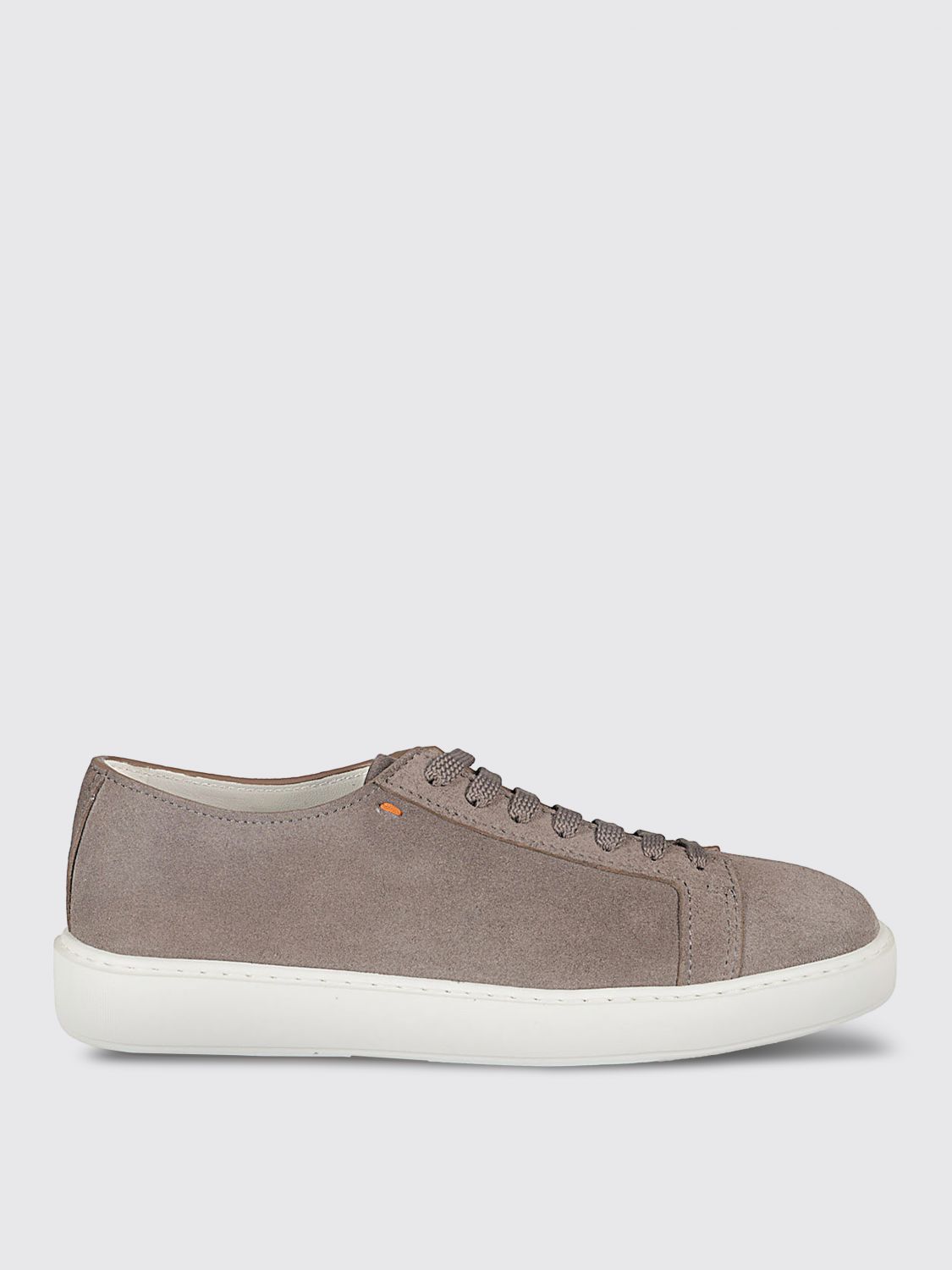 Shop Santoni Sneakers  Men Color Grey