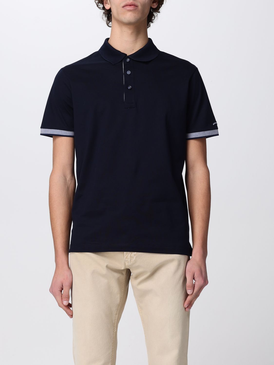 Shop Paul & Shark Polo Shirt  Men Color Blue