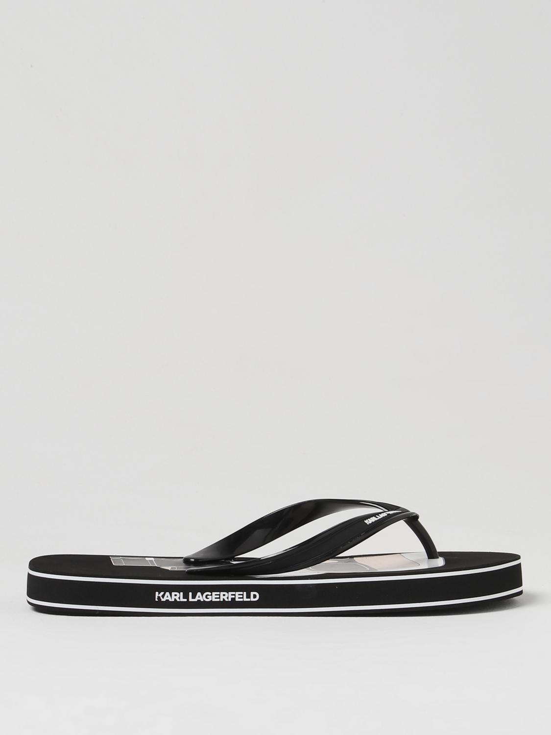 KARL LAGERFELD SANDALS KARL LAGERFELD MEN COLOR BLACK F27951002