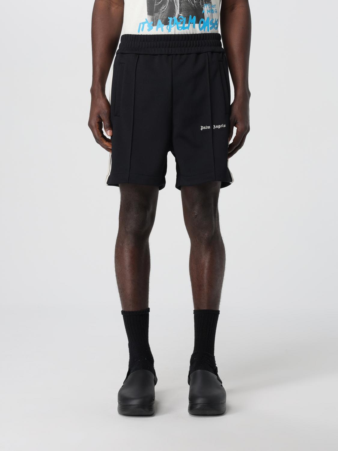 Shop Palm Angels Short  Men Color Black