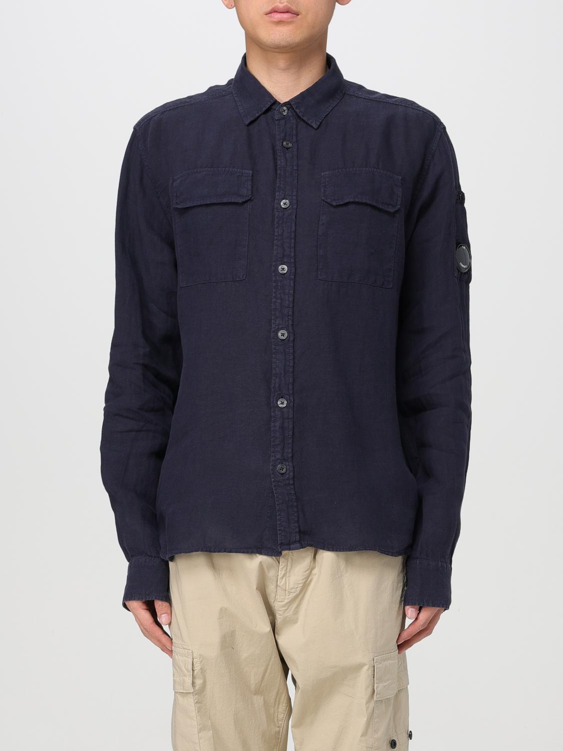 Shirt C. P. COMPANY Men color Blue Shirt C. P. COMPANY Men color Blue