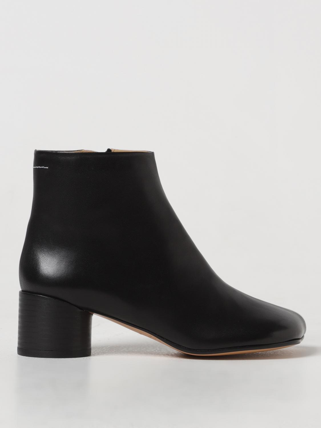 Flat Ankle Boots MM6 MAISON MARGIELA Woman colour Black