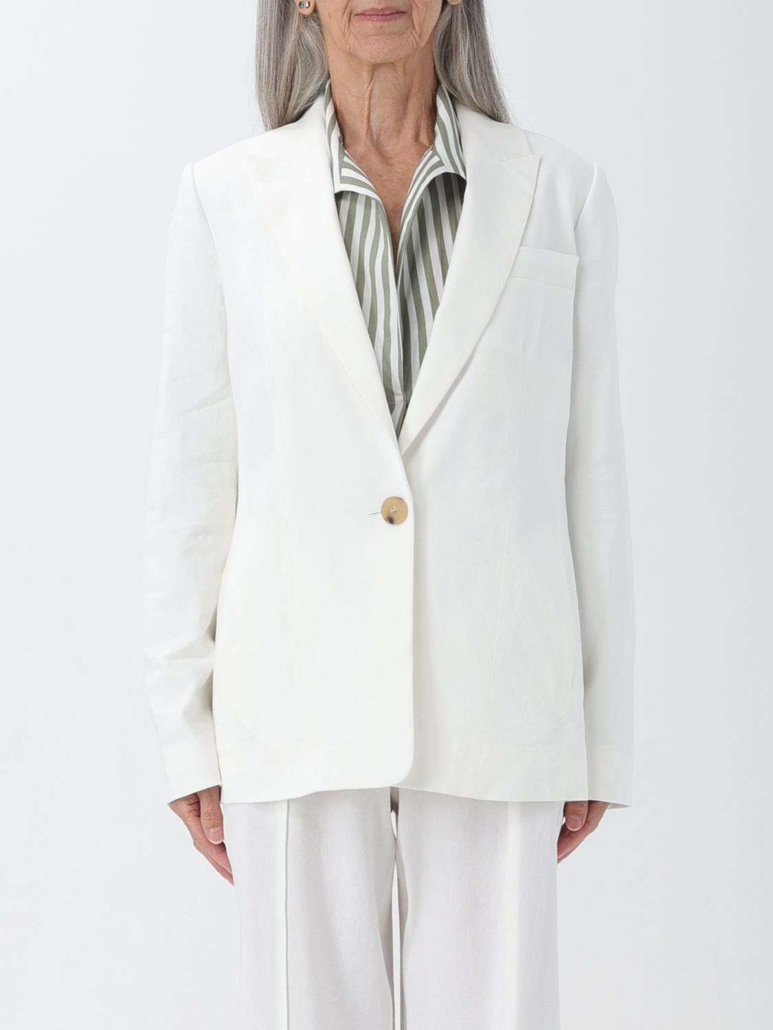 Shop Vince Jacket  Woman Color White