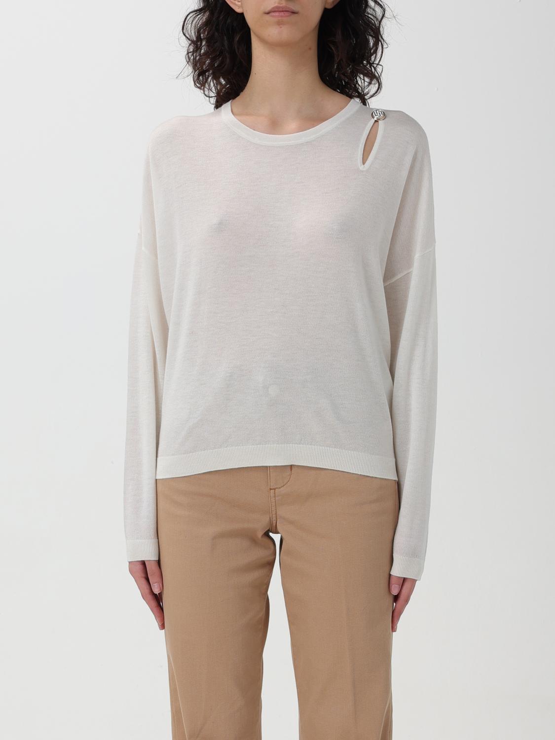 Liu •jo Sweater Liu Jo Woman Color White In White