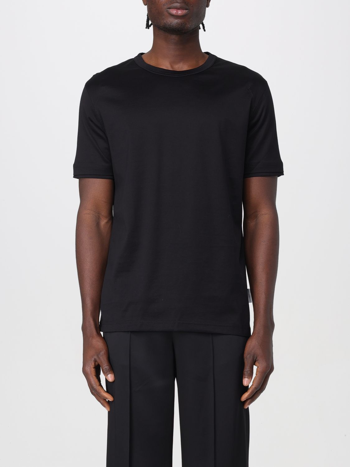 Shop Paolo Pecora T-shirt  Men Color Black
