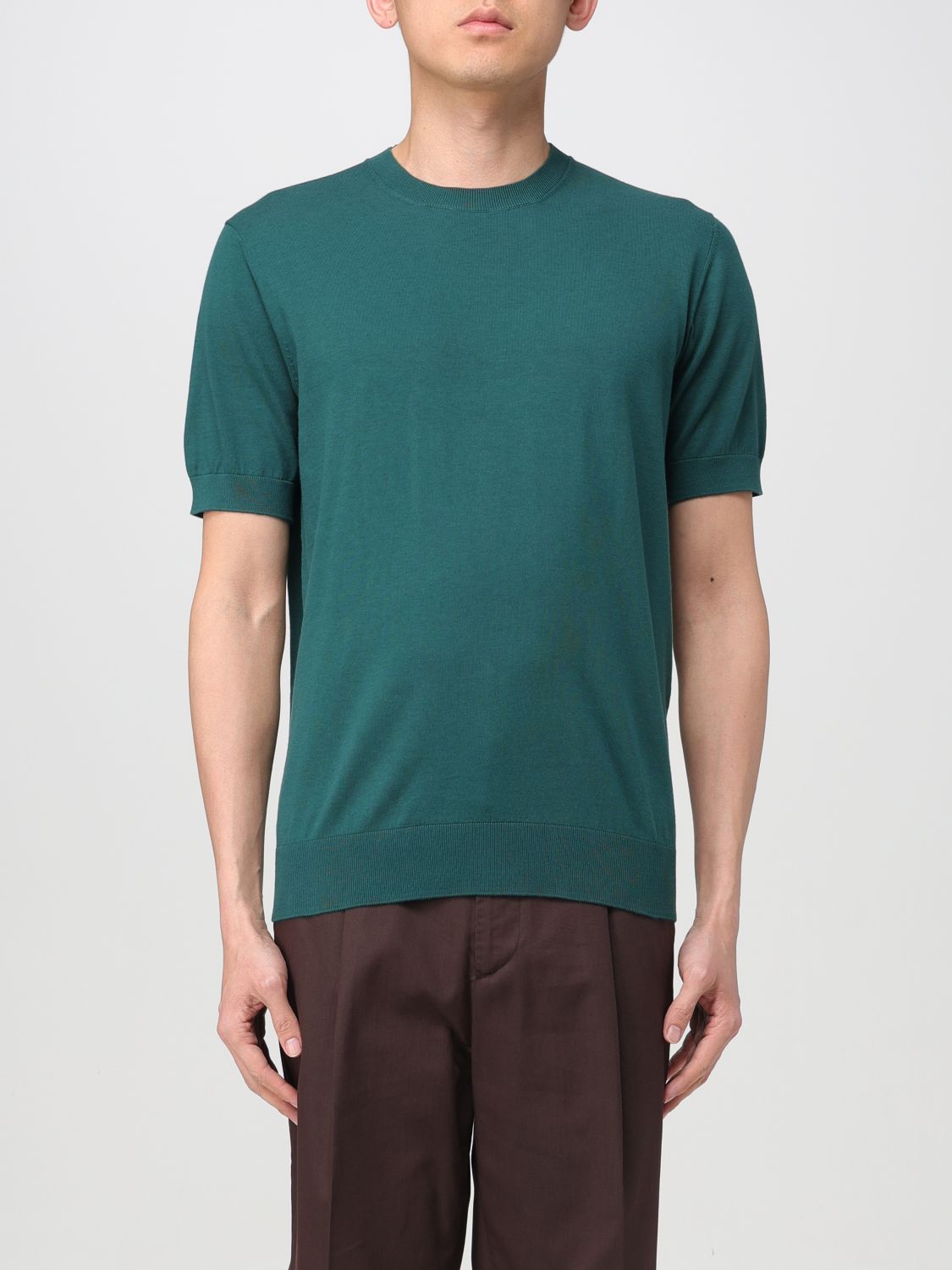 Shop Paolo Pecora T-shirt  Men Color Green