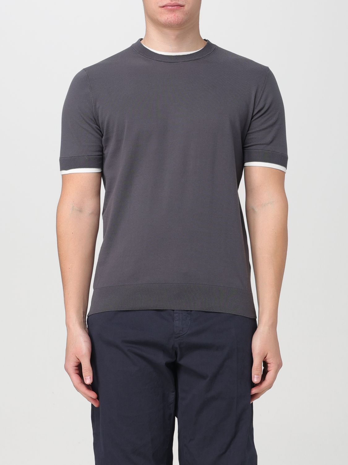 T-Shirt PAOLO PECORA Men colour Grey