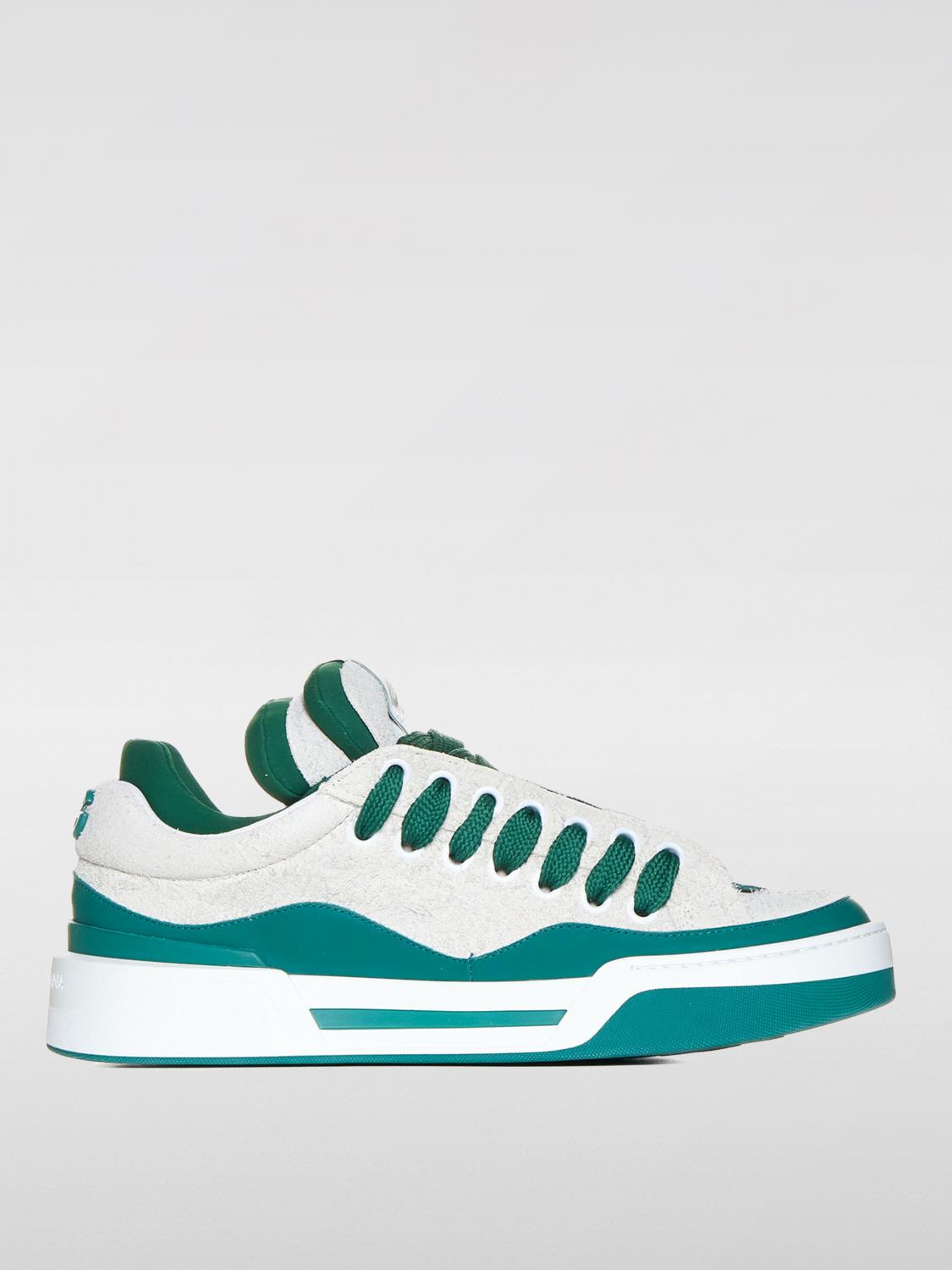 Shop Dolce & Gabbana Sneakers  Men Color Emerald