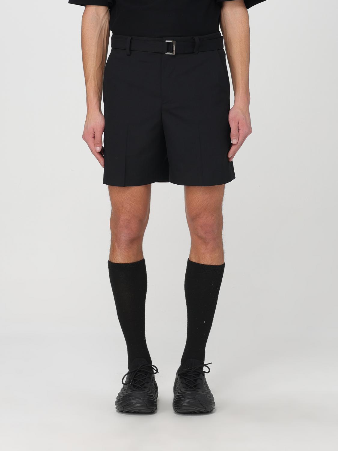 Short SACAI Men color Black