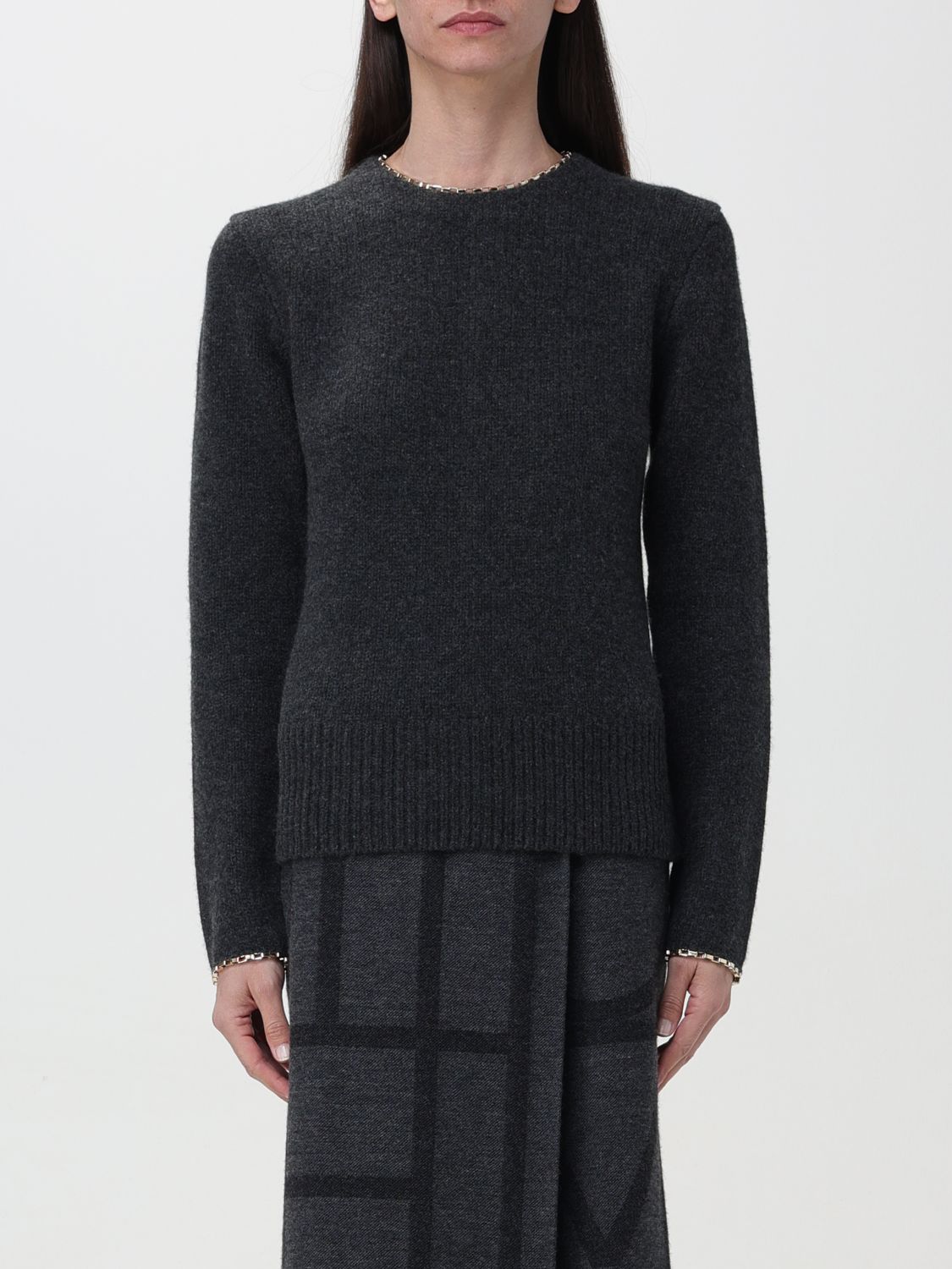 Shop Totême Sweater Toteme Woman Color Grey