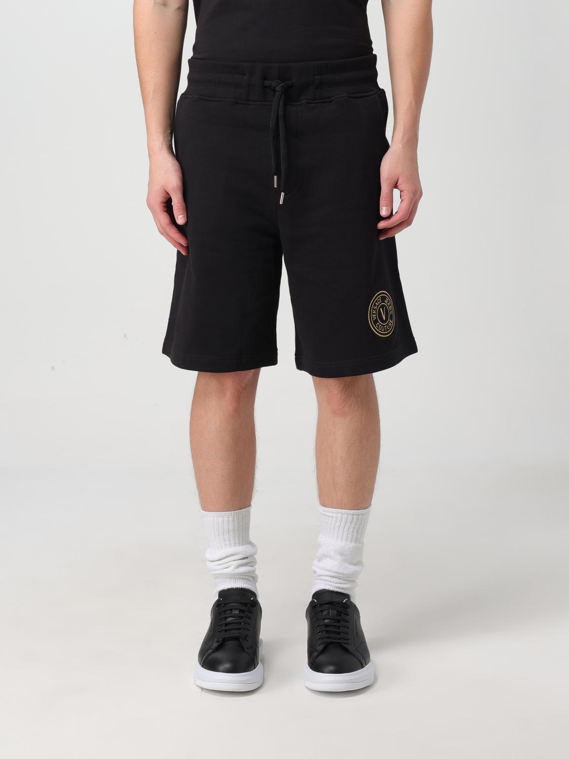 Short VERSACE JEANS COUTURE Men colour Black