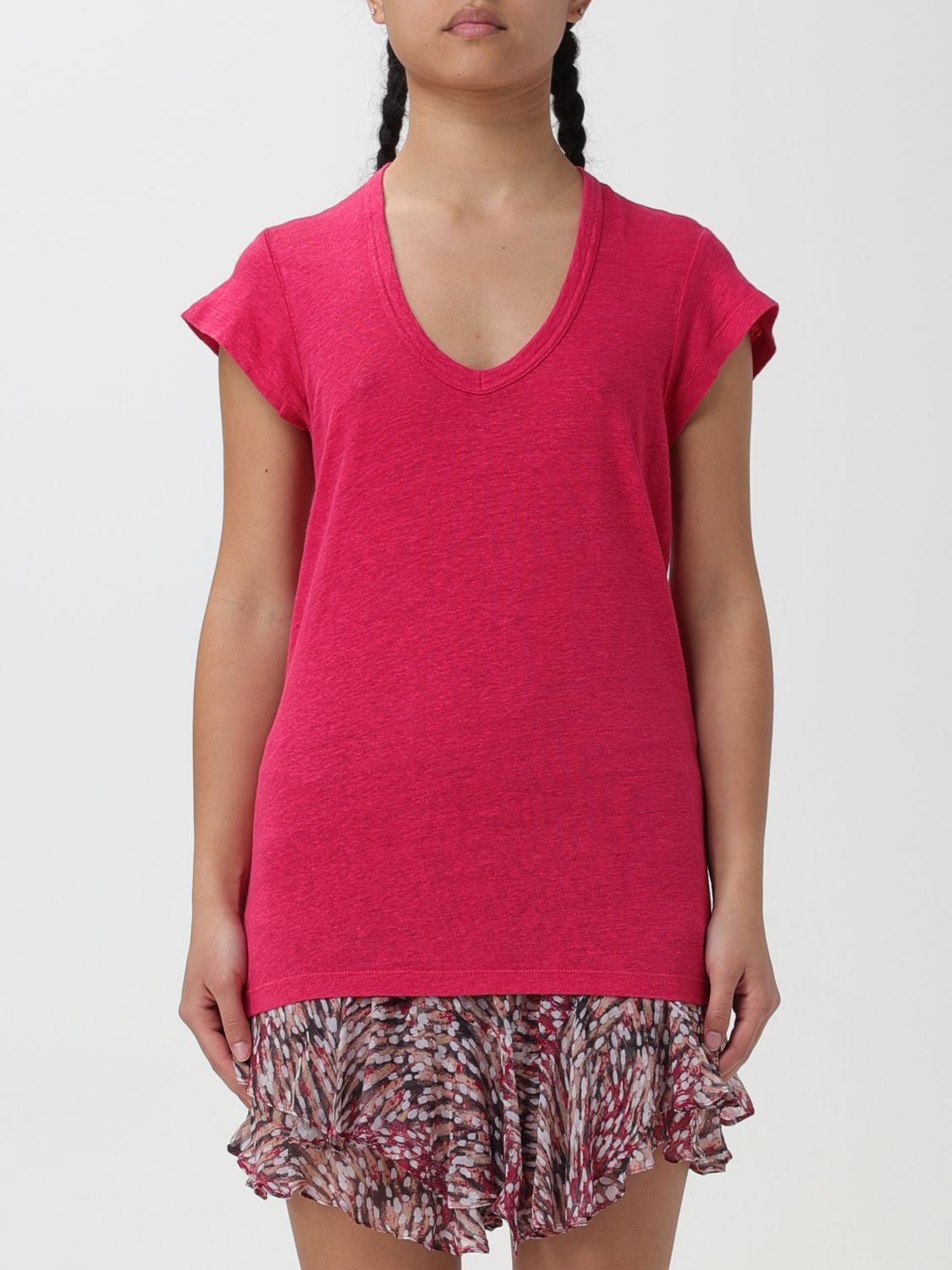 Shop Isabel Marant Étoile T-shirt Isabel Marant Etoile Woman Color Red