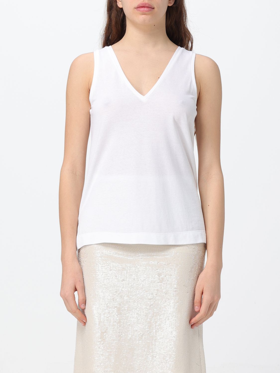 Shop Slowear T-shirt  Woman Color White