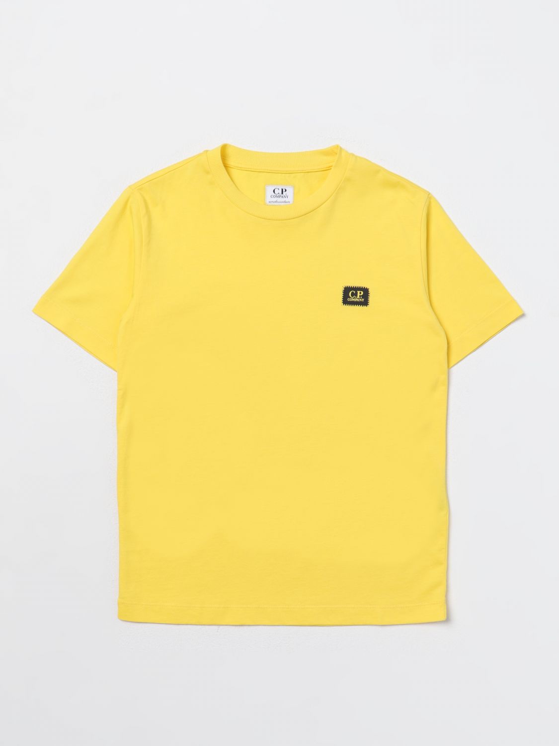 T恤 C.P. COMPANY 儿童 颜色 黄色