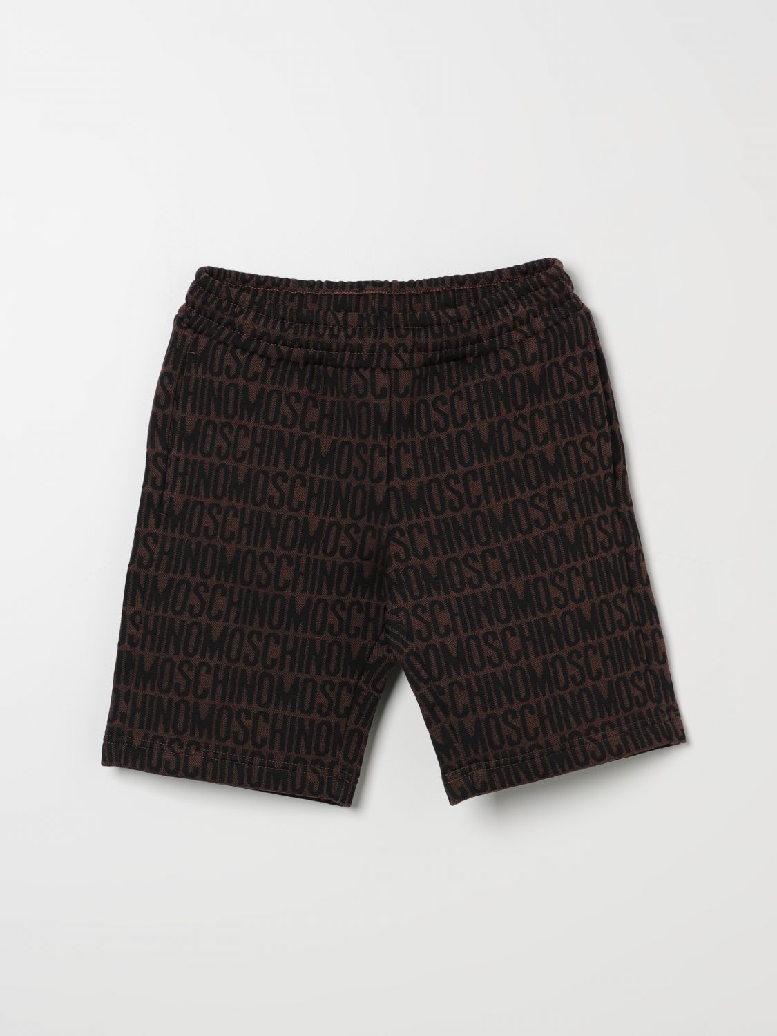 Shop Moschino Kid Shorts  Kids Color Brown