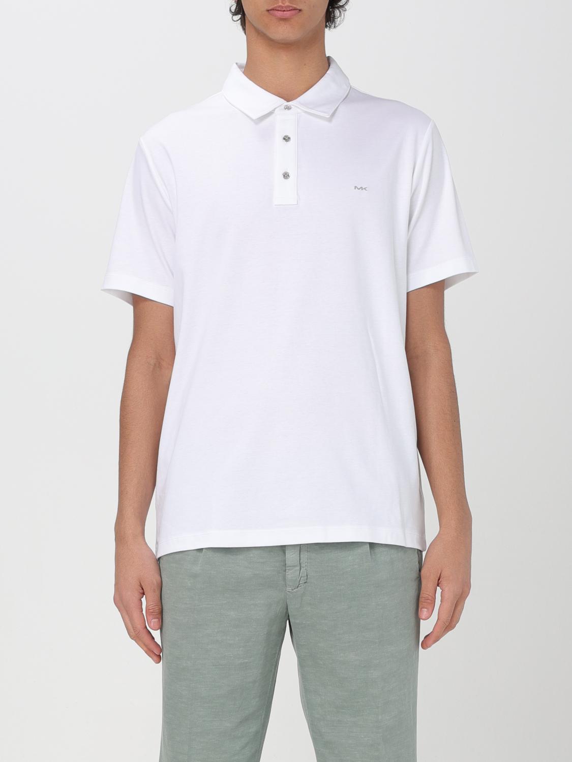 Michael Kors Polo Shirt Men Color White In White