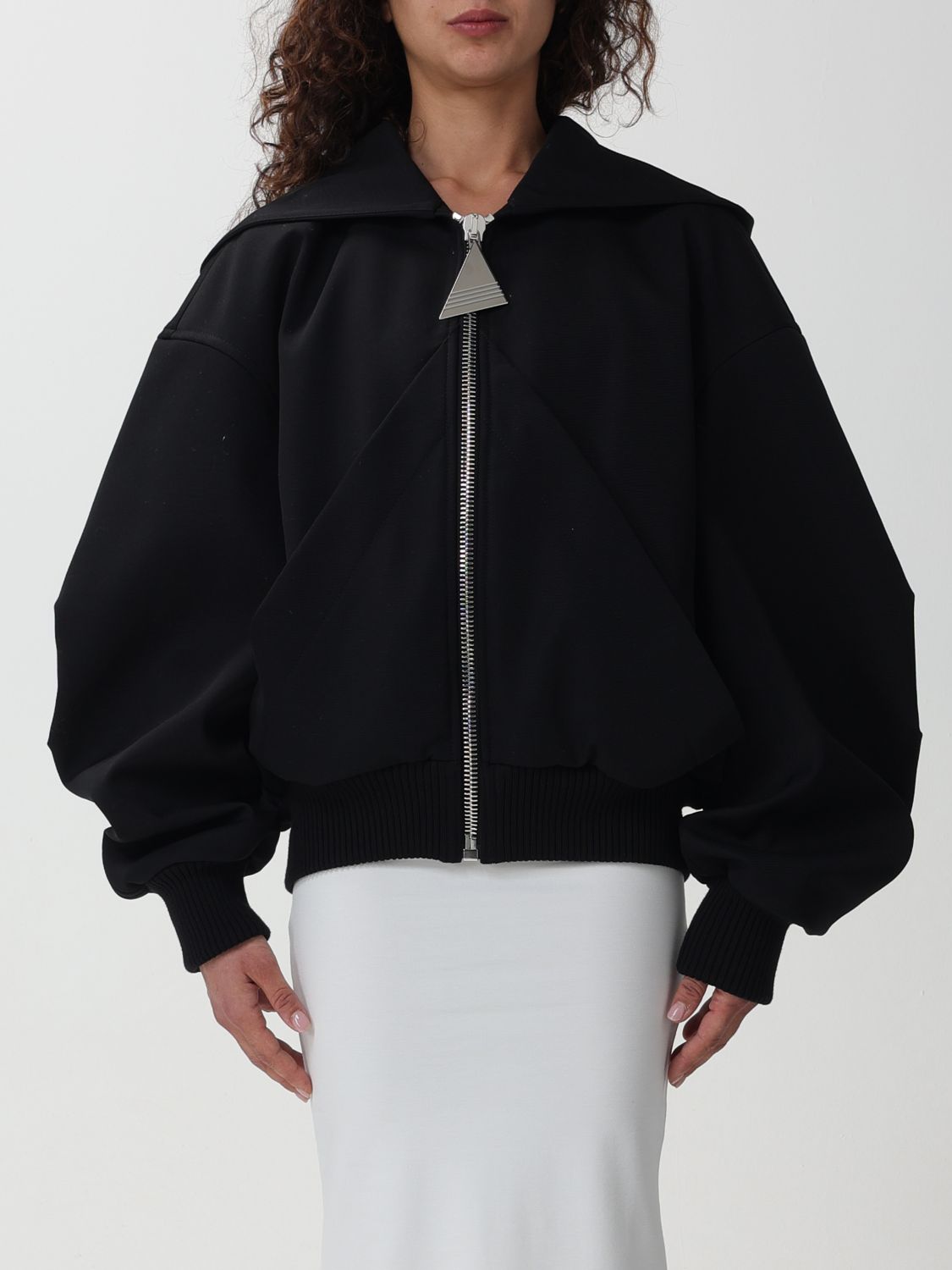 Shop Attico Jacket The  Woman Color Black