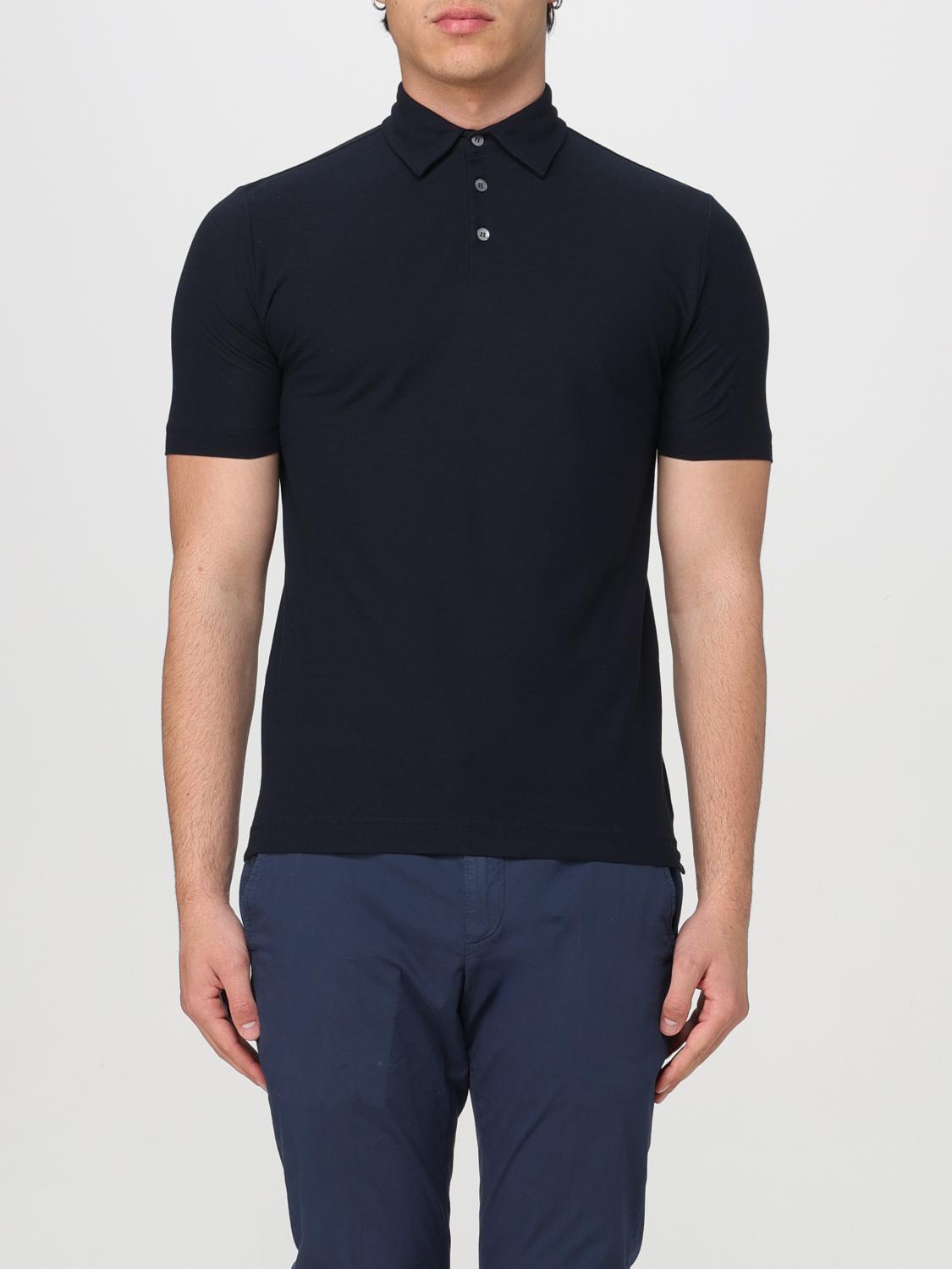 Zanone Polo Shirt  Men Color Blue 1 In Blue 1