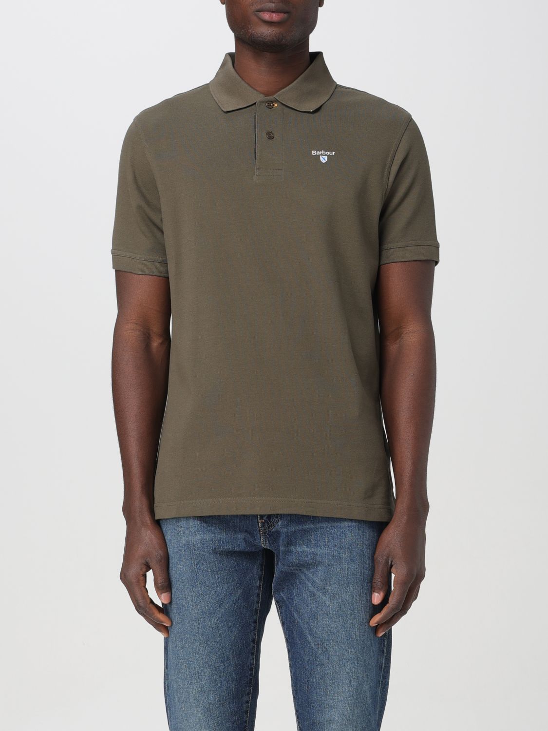 Barbour Polo Shirt  Men Color Forest Green
