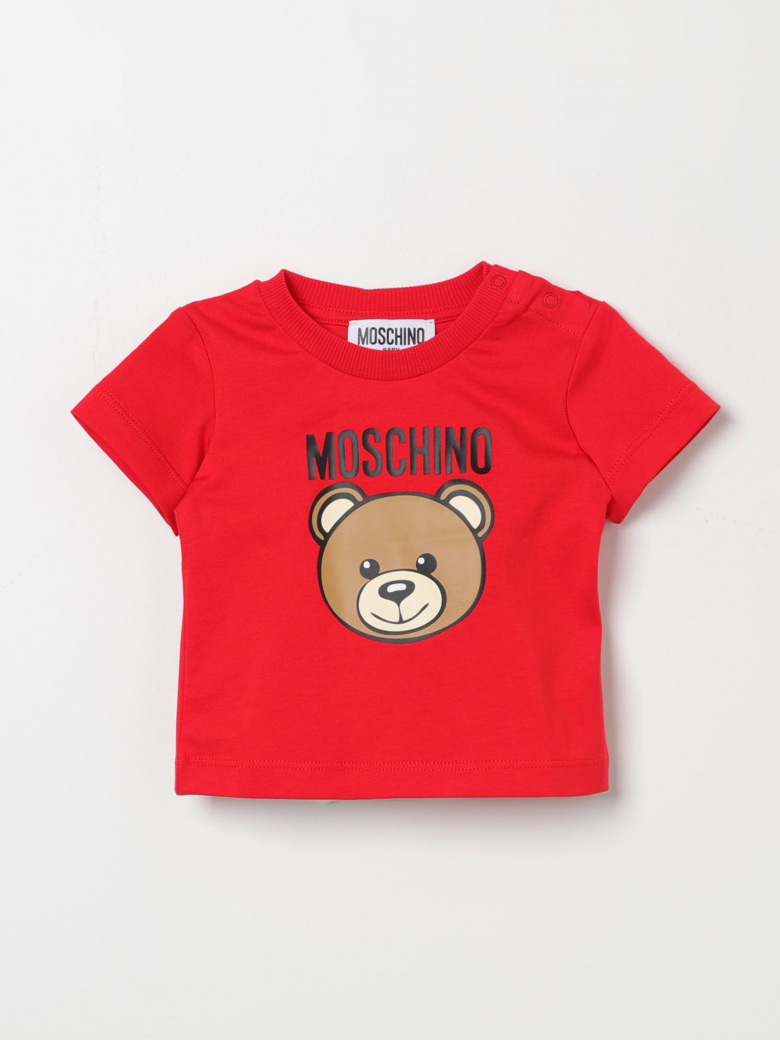 T恤 MOSCHINO BABY 儿童 颜色 红色