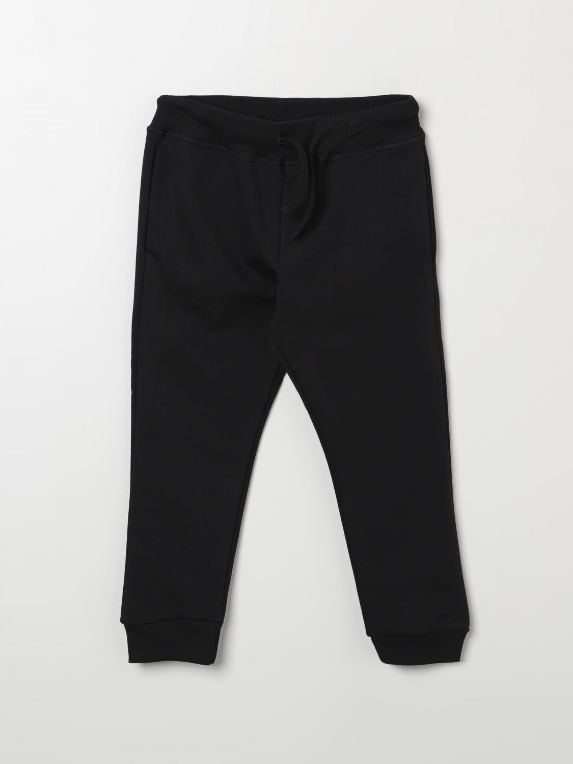 Shop Dsquared2 Junior Pants Dsquared2 Kids Color Black