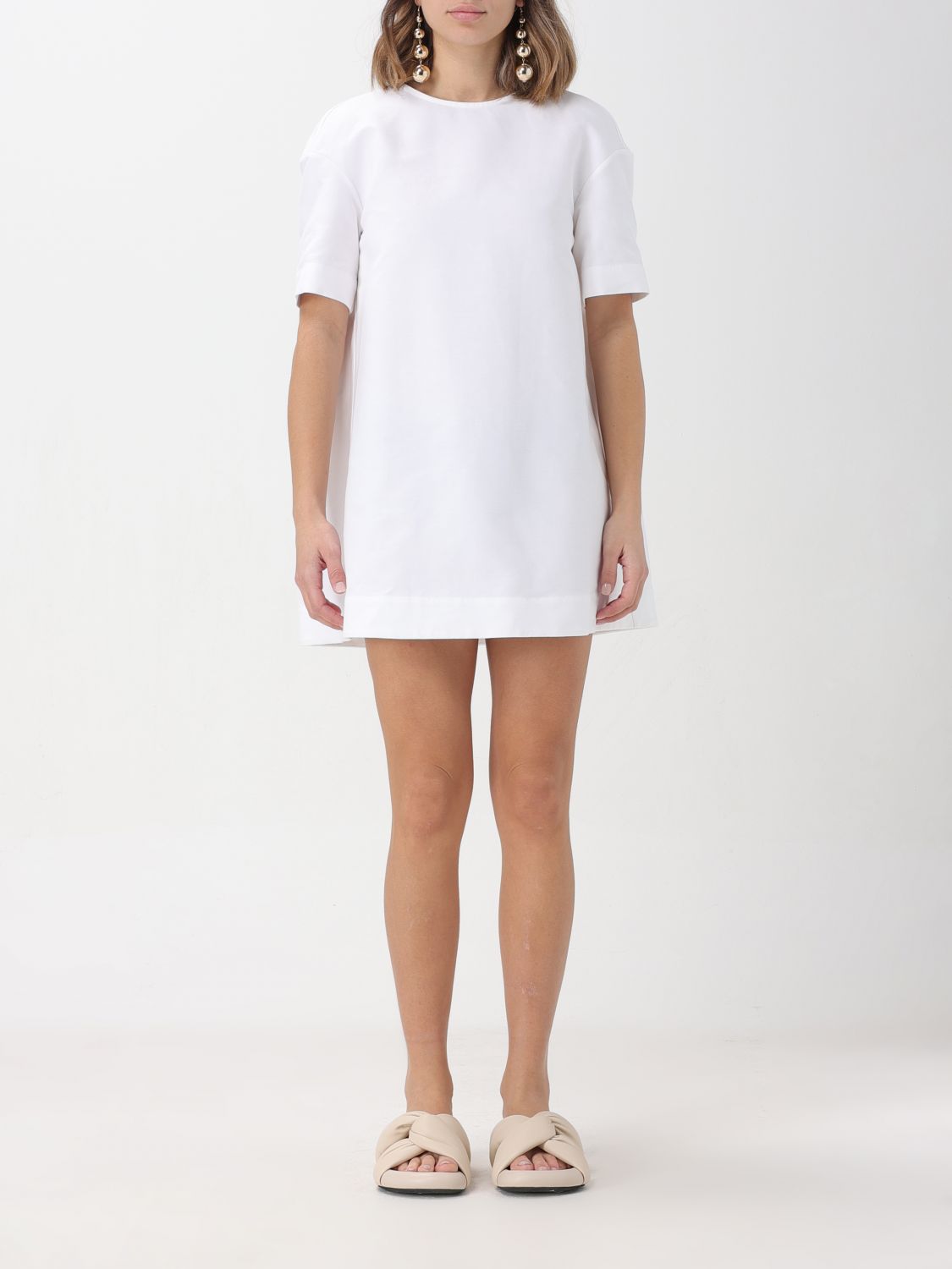 Shop Marni Dress  Woman Color White