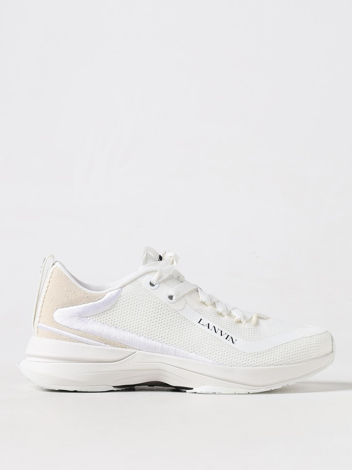 Shop Lanvin Sneakers  Men Color White 1