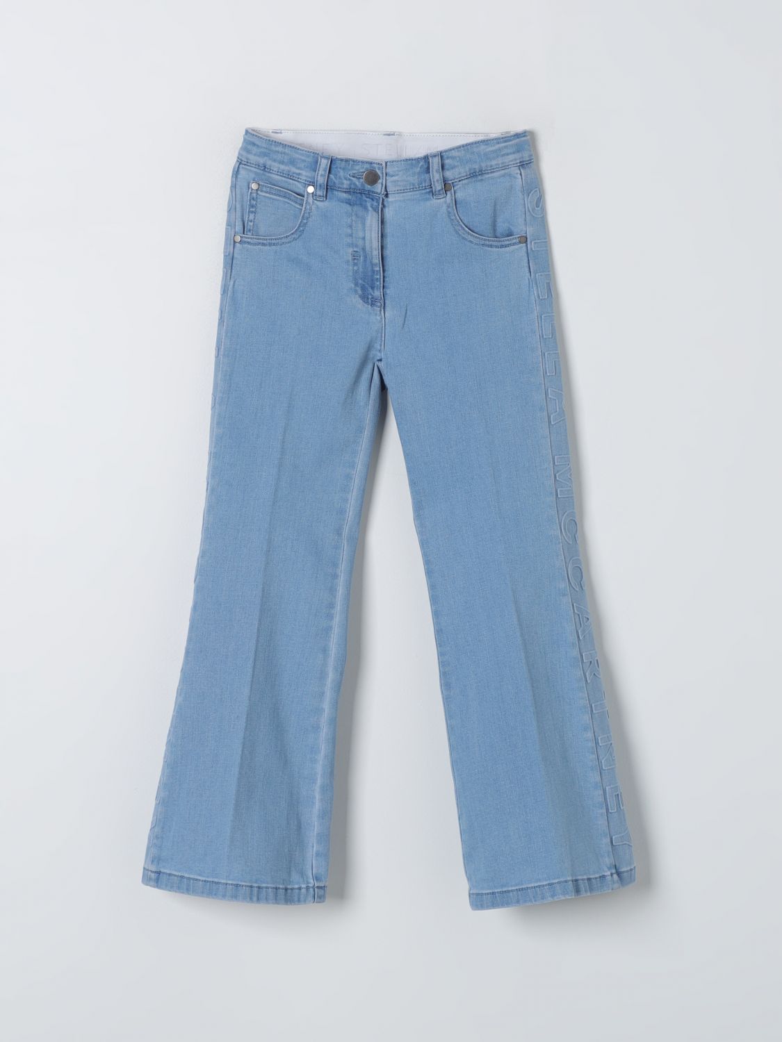 Trousers STELLA MCCARTNEY KIDS Kids colour Blue