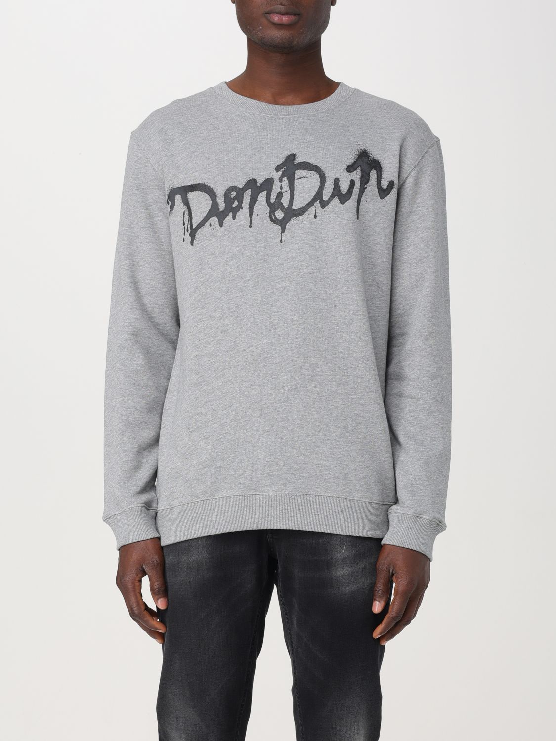 Shop Dondup Sweater  Men Color Grey