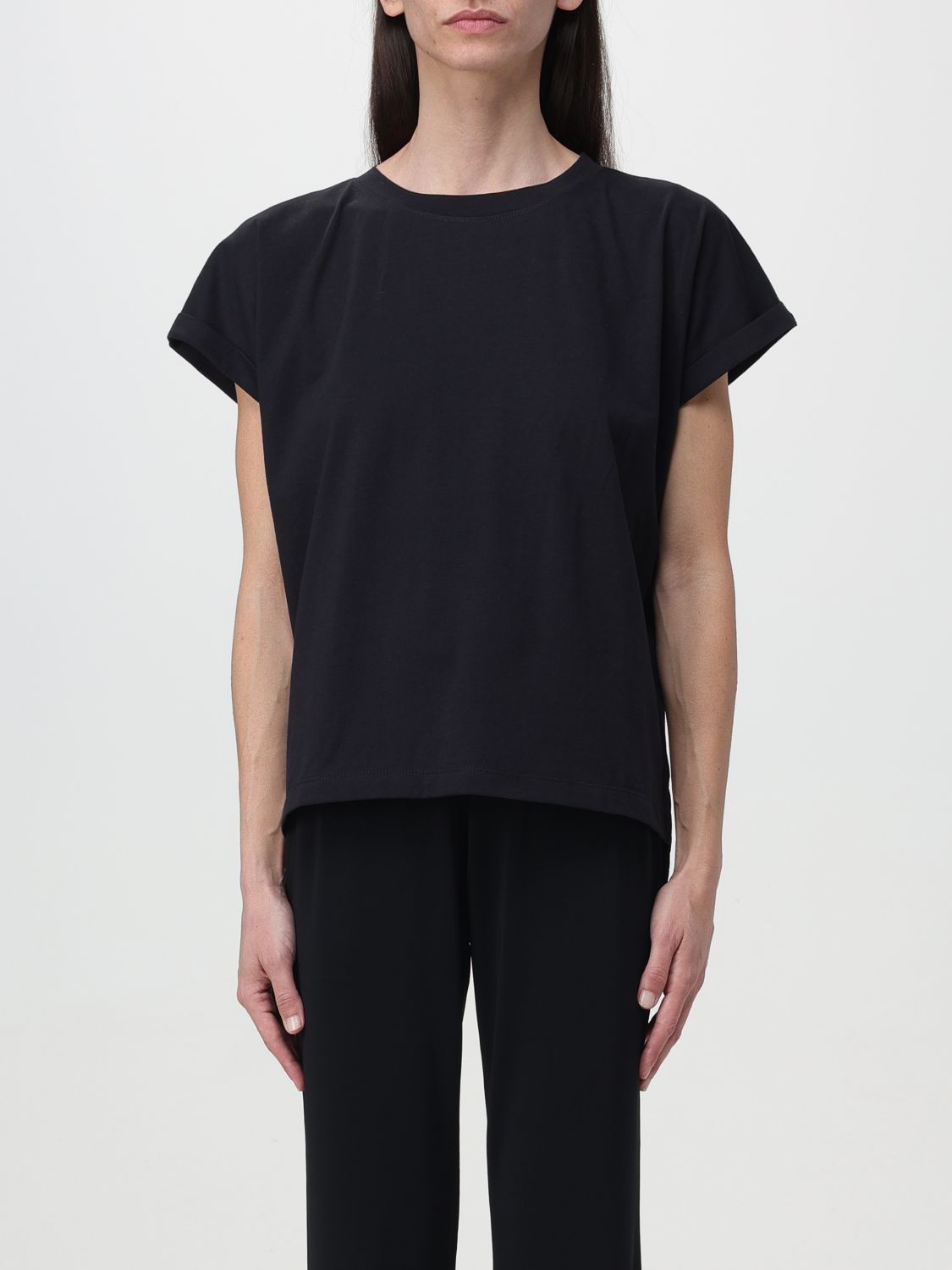 Shop Kaos T-shirt  Woman Color Black