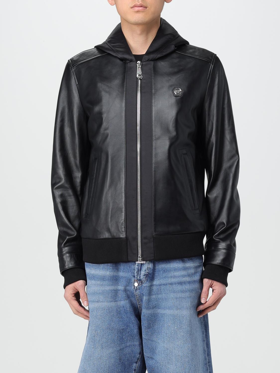 Philipp Plein Jacket  Men Color Black In Black