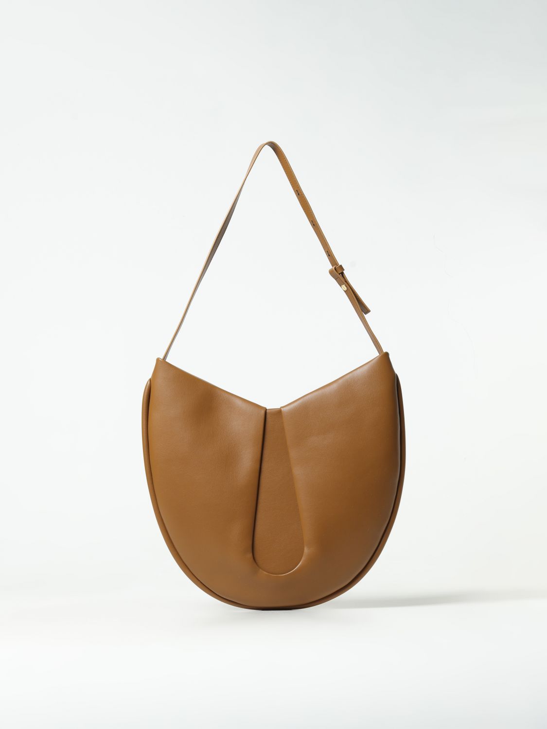 Shop Themoirè Shoulder Bag  Woman Color Brown