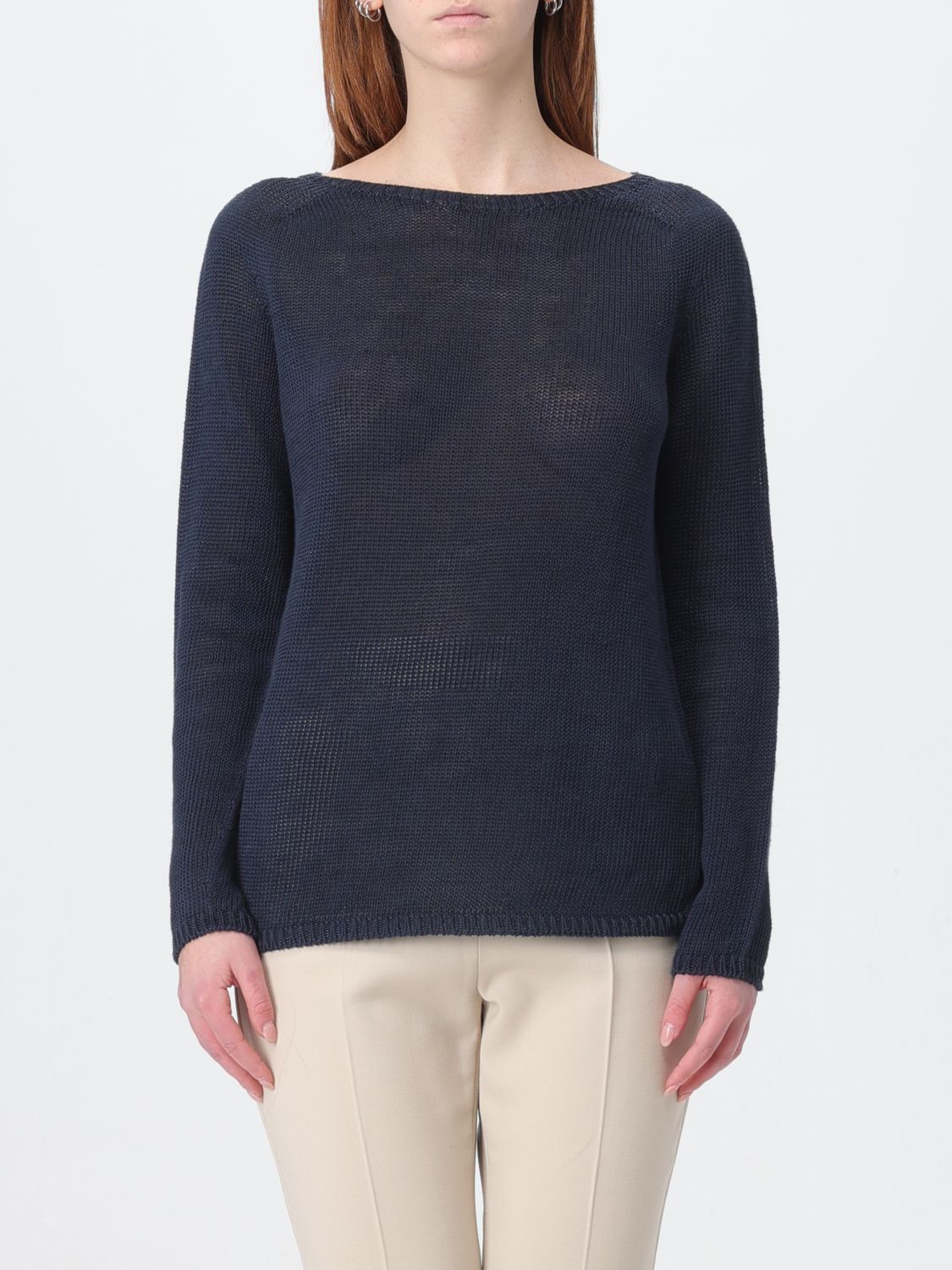 Shop 's Max Mara Sweater  Woman Color Blue